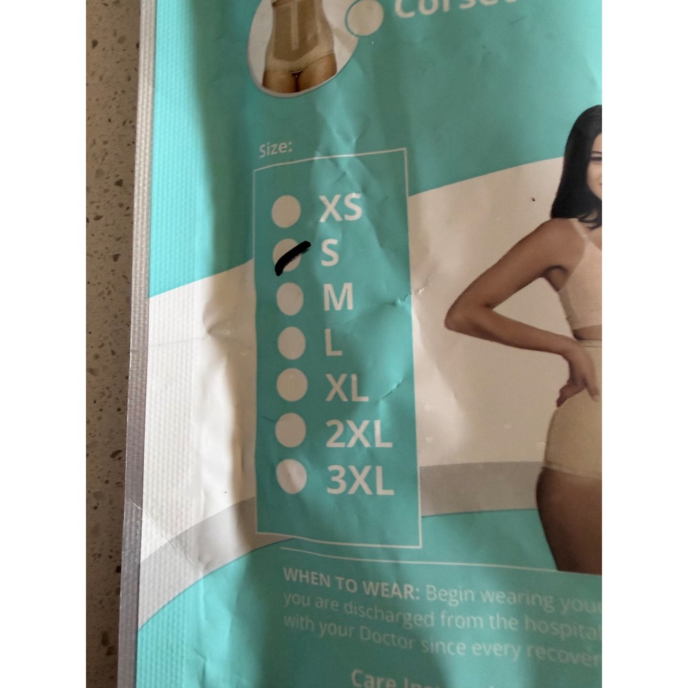 Bellefit Dual-Closure Girdle Postpartum Recovery Nude Medical Grade Small - Picture 4 of 8